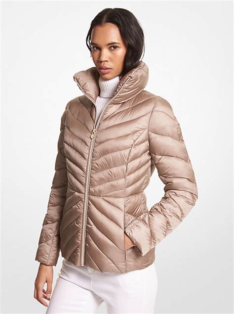 michael michael kors heavy puffer|michael kors puffer coat packable.